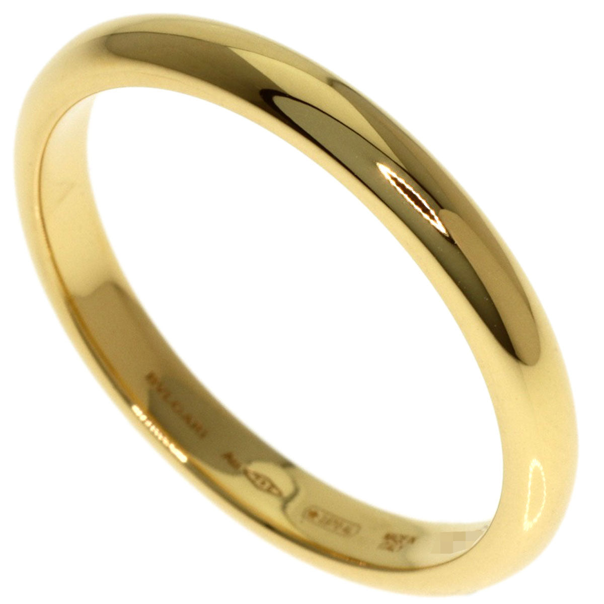 BVLGARI wedding Ring K18 Pink Gold Ladies [Used]
