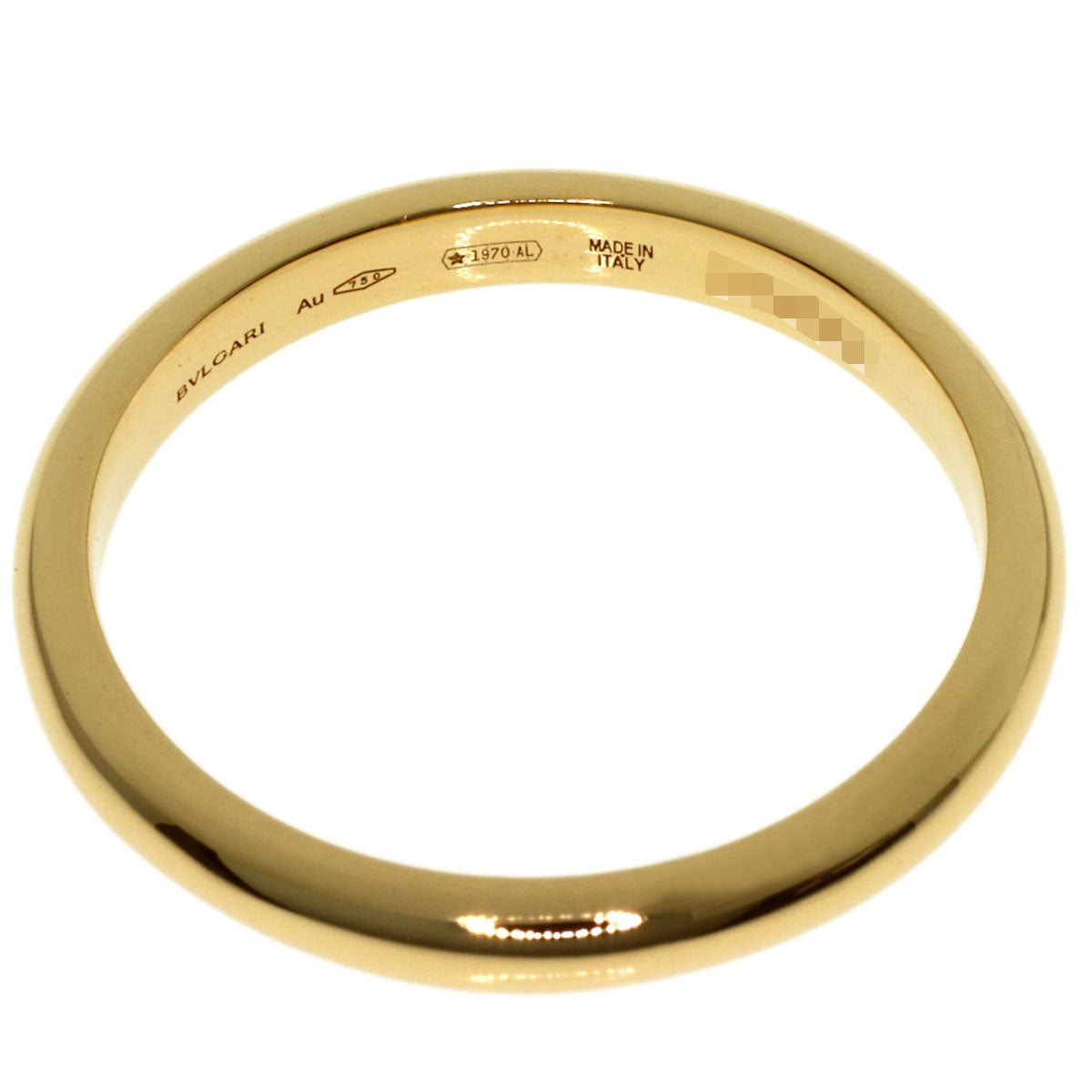 BVLGARI wedding Ring K18 Pink Gold Ladies [Used]