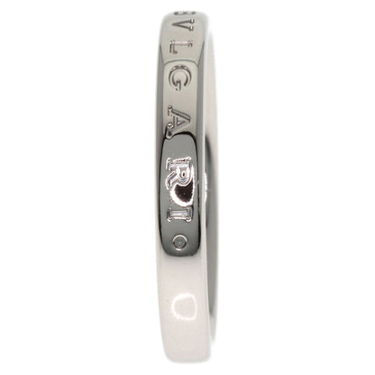 BVLGARI Feddy Logo #59 Ring Platinum PT950 Ladies [Used]