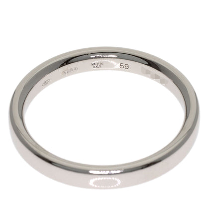BVLGARI Feddy Logo #59 Ring Platinum PT950 Ladies [Used]