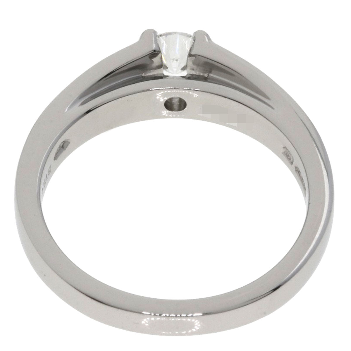BVLGARI Marry Me Solitaire Diamond E-IF-EX Ring Platinum PT950 Ladies [Used]