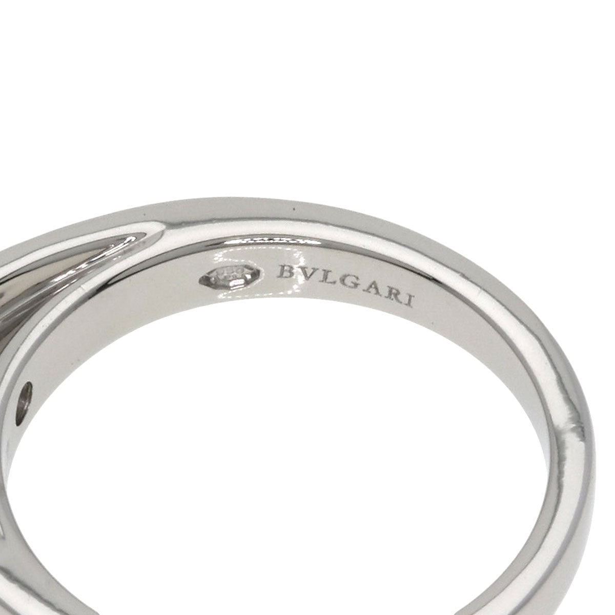 BVLGARI Marry Me Solitaire Diamond E-IF-EX Ring Platinum PT950 Ladies [Used]
