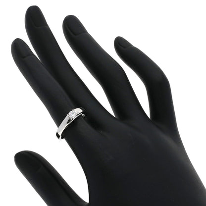 BVLGARI Marry Me Solitaire Diamond E-IF-EX Ring Platinum PT950 Ladies [Used]