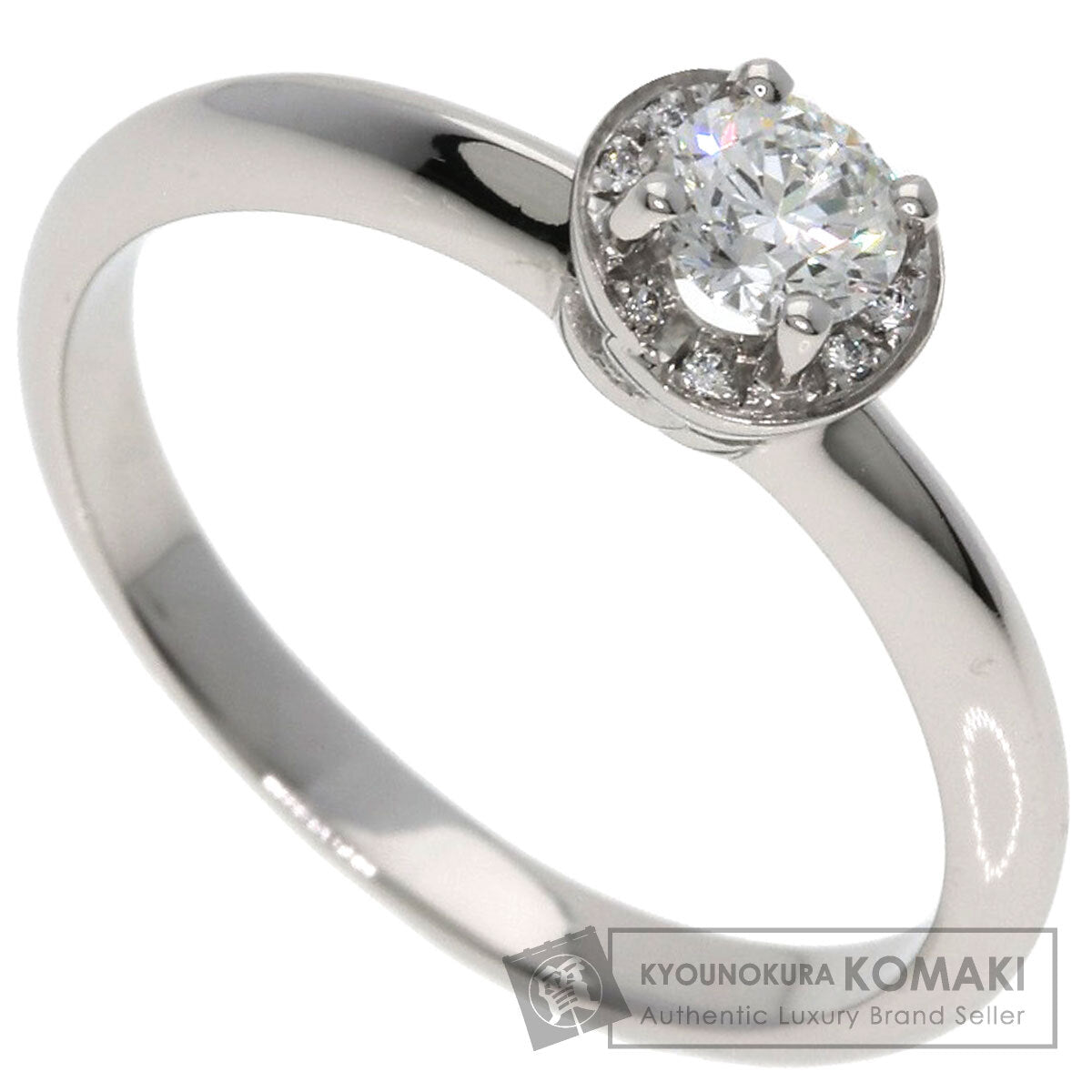 BVLGARI Incontro D'Amore Diamond F-VVS2-VG Ring Platinum PT950 Ladies [Used]