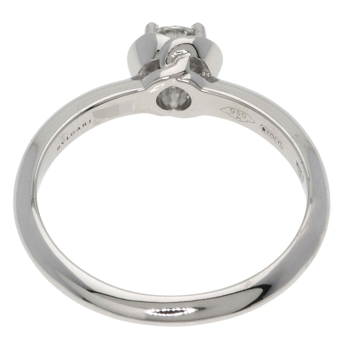 BVLGARI Incontro D'Amore Diamond F-VVS2-VG Ring Platinum PT950 Ladies [Used]