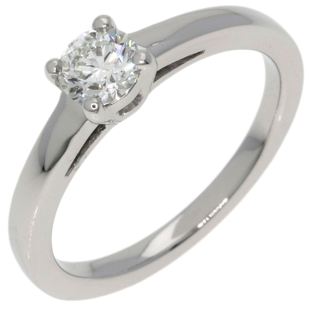 BVLGARI Griff Solitaire Diamond G-VS2-EX Ring Platinum PT950 Ladies [Used]