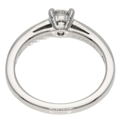 BVLGARI Griff Solitaire Diamond G-VS2-EX Ring Platinum PT950 Ladies [Used]