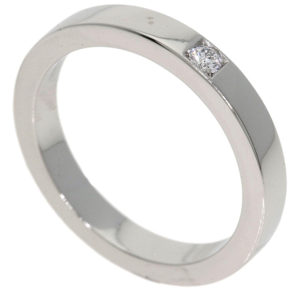 BVLGARI Marie Me 1P Diamond Ring Platinum PT950 Ladies [Used]