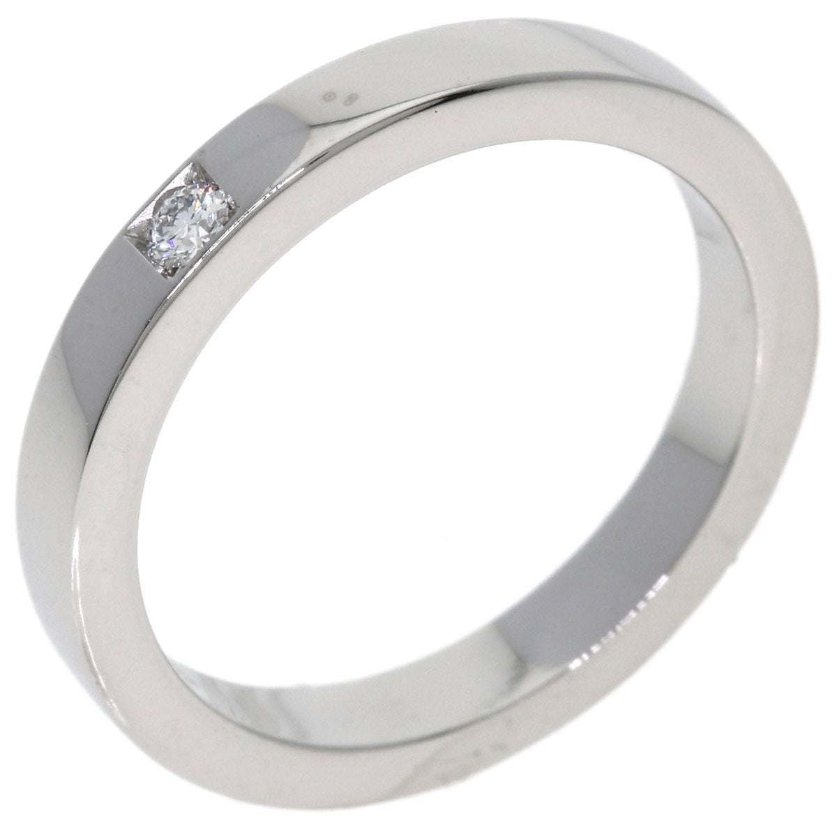 BVLGARI Marie Me 1P Diamond Ring Platinum PT950 Ladies [Used]