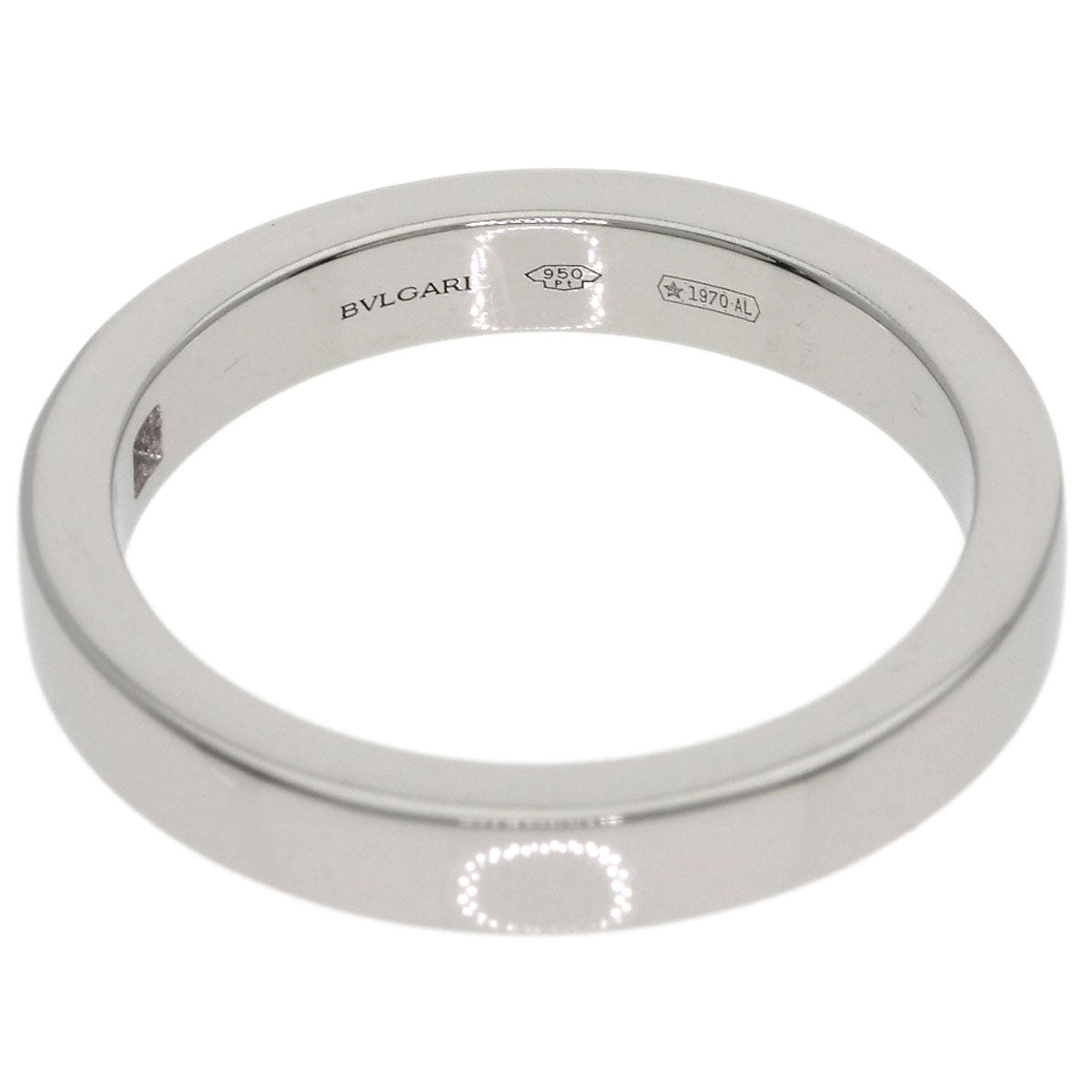 BVLGARI Marie Me 1P Diamond Ring Platinum PT950 Ladies [Used]