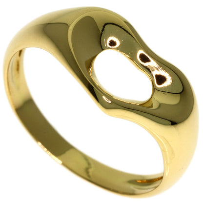 TIFFANY&Co. Open heart Ring K18 Yellow Gold Ladies [Used]