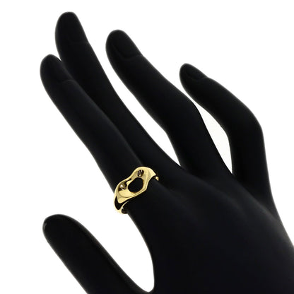 TIFFANY&Co. Open heart Ring K18 Yellow Gold Ladies [Used]
