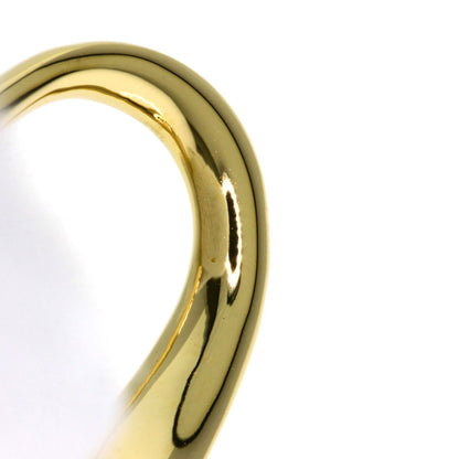 TIFFANY&Co. Open heart Pendant top K18 Yellow Gold Ladies [Used]