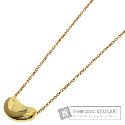 TIFFANY&Co. Bean Necklace K18 Yellow Gold Ladies [Used]