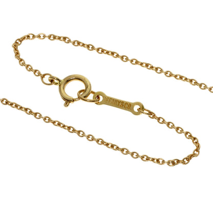 TIFFANY&Co. Bean Necklace K18 Yellow Gold Ladies [Used]