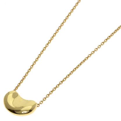 TIFFANY&Co. Bean Necklace K18 Yellow Gold Ladies [Used]