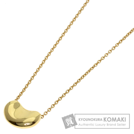 TIFFANY&Co. Bean Necklace K18 Yellow Gold Ladies [Used]