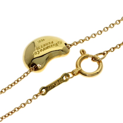 TIFFANY&Co. Bean Necklace K18 Yellow Gold Ladies [Used]