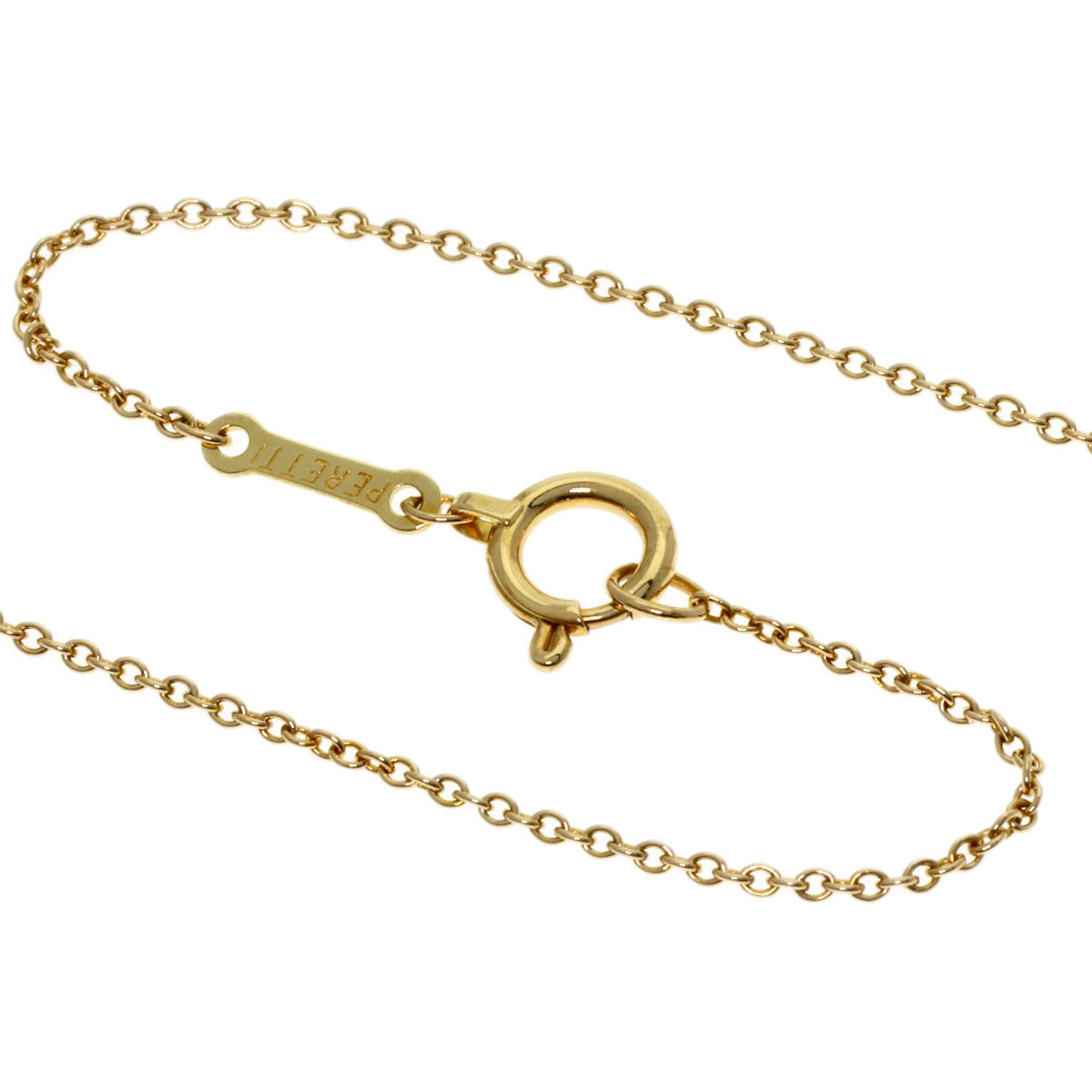 TIFFANY&Co. Bean Necklace K18 Yellow Gold Ladies [Used]