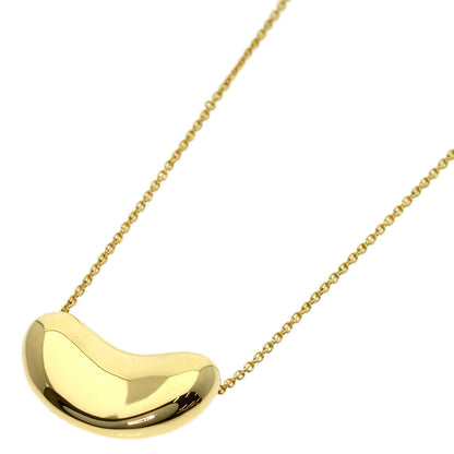 TIFFANY&Co. Bean Necklace K18 Yellow Gold Ladies [Used]