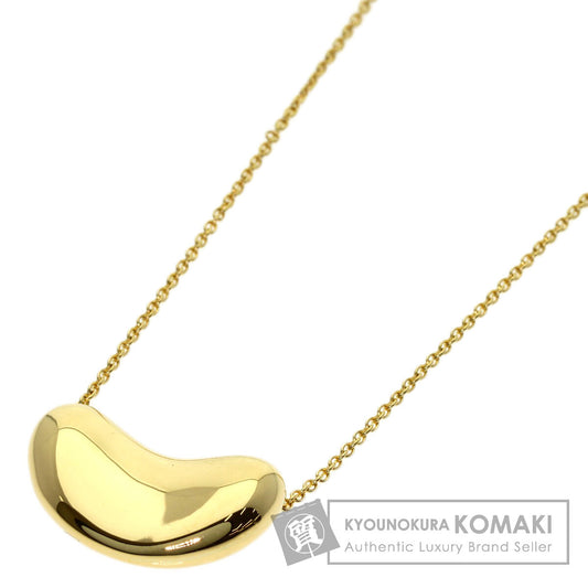 TIFFANY&Co. Bean Necklace K18 Yellow Gold Ladies [Used]