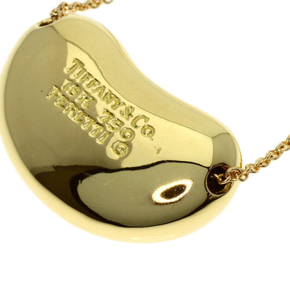 TIFFANY&Co. Bean Necklace K18 Yellow Gold Ladies [Used]