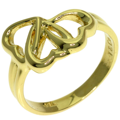TIFFANY&Co. Triple heart Ring K18 Yellow Gold Ladies [Used]