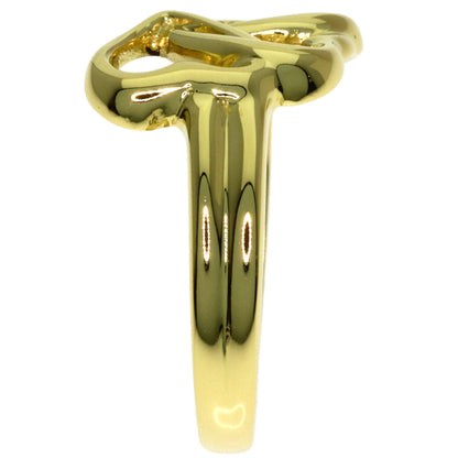 TIFFANY&Co. Triple heart Ring K18 Yellow Gold Ladies [Used]