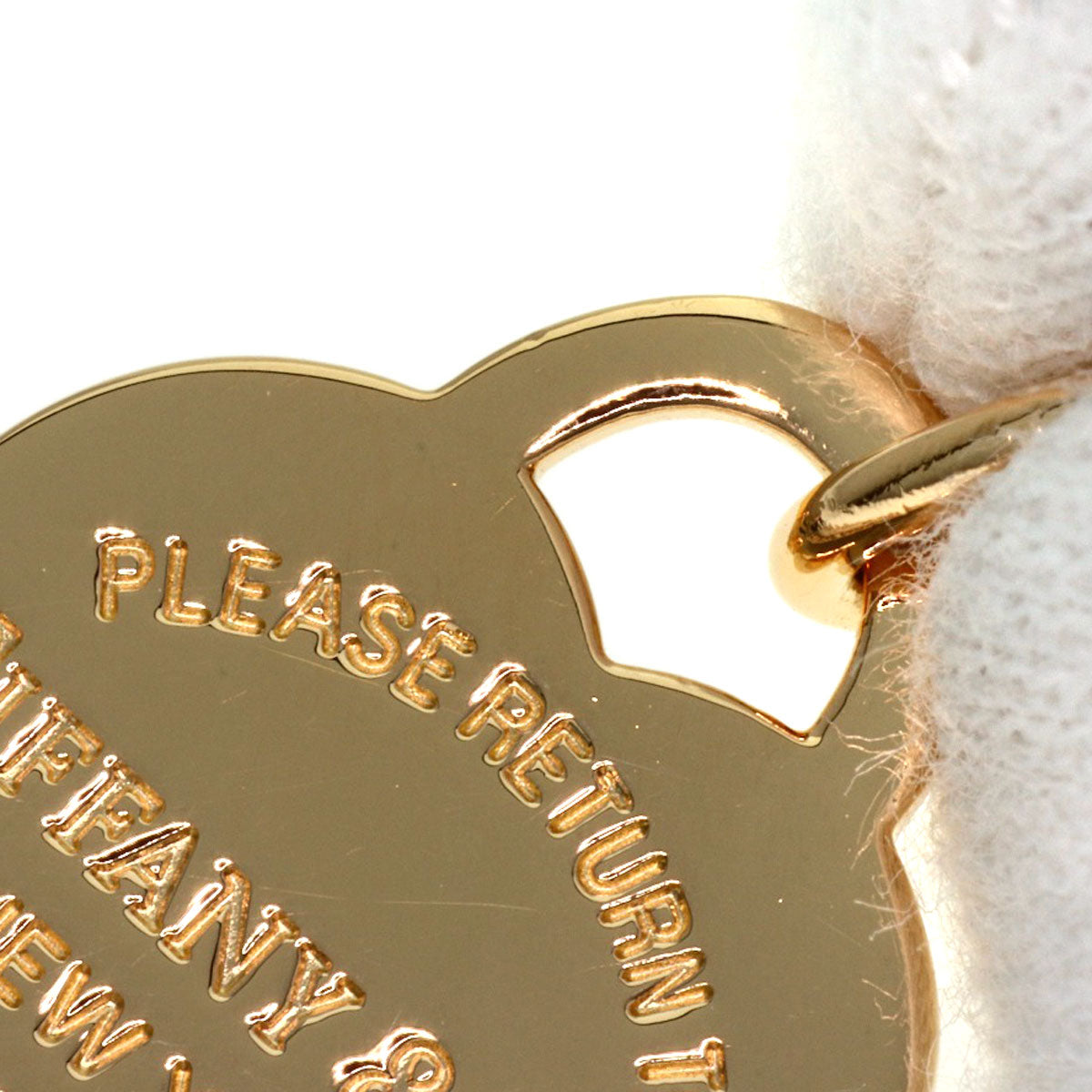 TIFFANY&Co. Return to Heart TOP Pendant top K18 Pink Gold Ladies [Used]
