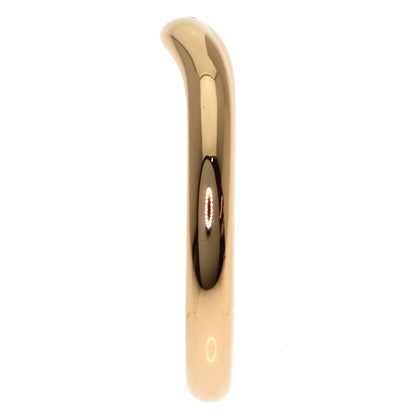 TIFFANY&Co. Curved Band 1P Diamond Ring K18 Pink Gold Ladies [Used]