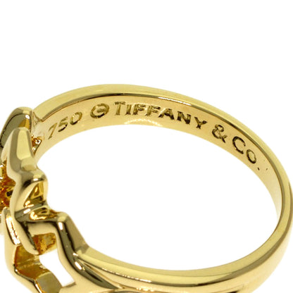 TIFFANY&Co. Triple star Ring K18 Yellow Gold Ladies [Used]