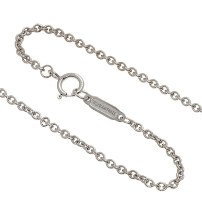 TIFFANY&Co. Atlas Open Medallion Necklace K18 White Gold Ladies [Used]