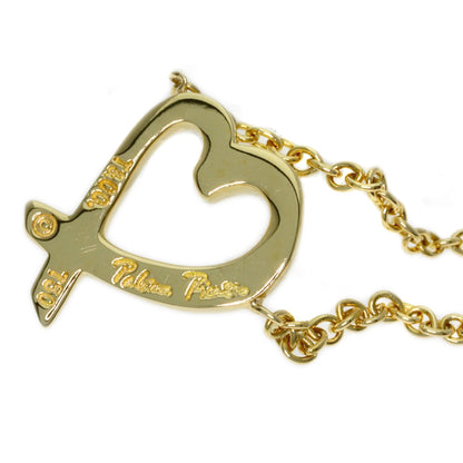 TIFFANY&Co. Mini Loving Heart Necklace K18 Yellow Gold Ladies [Used]