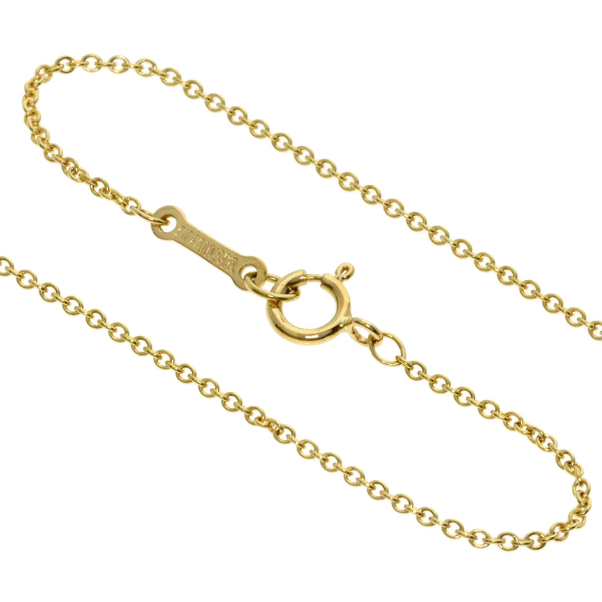 TIFFANY&Co. Apple Necklace K18 Yellow Gold Ladies [Used]