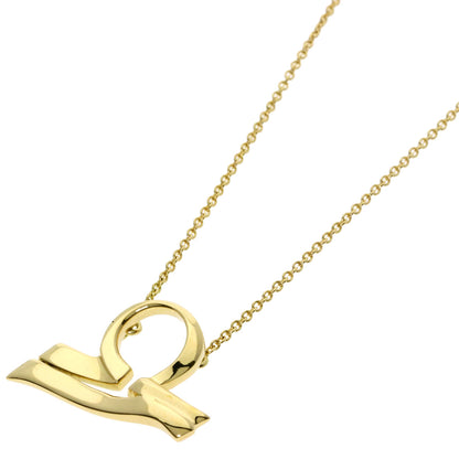 TIFFANY&Co. Constellation motif: Libra Necklace K18 Yellow Gold Ladies [Used]