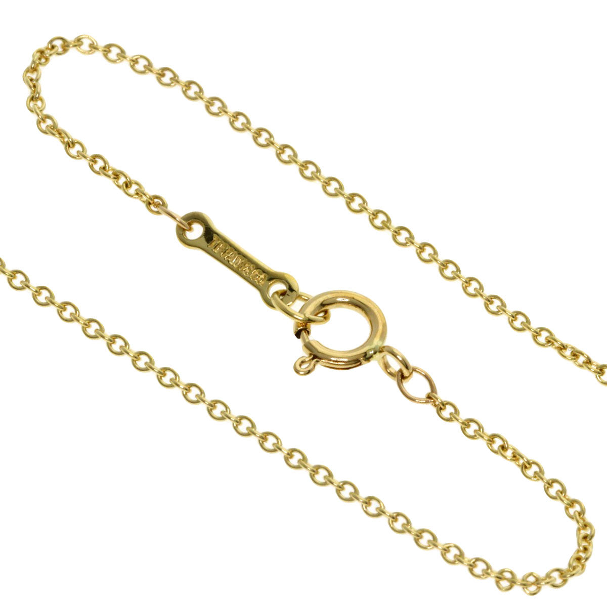 TIFFANY&Co. Constellation motif: Libra Necklace K18 Yellow Gold Ladies [Used]