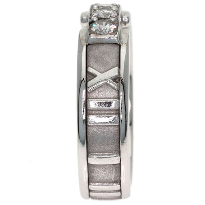TIFFANY&Co. Atlas Diamond Ring K18 White Gold Ladies [Used]