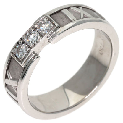 TIFFANY&Co. Atlas Diamond Ring K18 White Gold Ladies [Used]