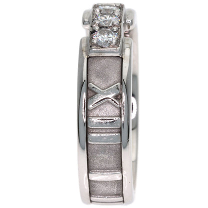 TIFFANY&Co. Atlas Diamond Ring K18 White Gold Ladies [Used]