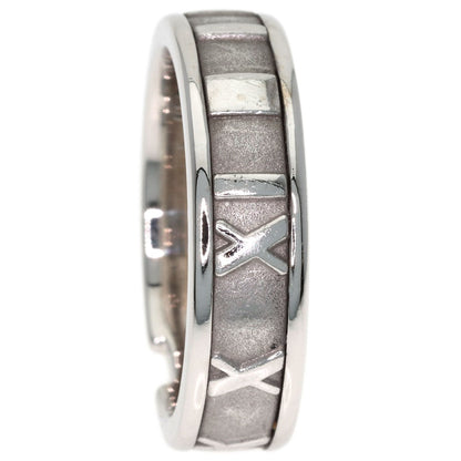 TIFFANY&Co. Atlas Diamond Ring K18 White Gold Ladies [Used]