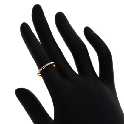 TIFFANY&Co. Forever 3P Diamond Ring K18 Pink Gold Ladies [Used]