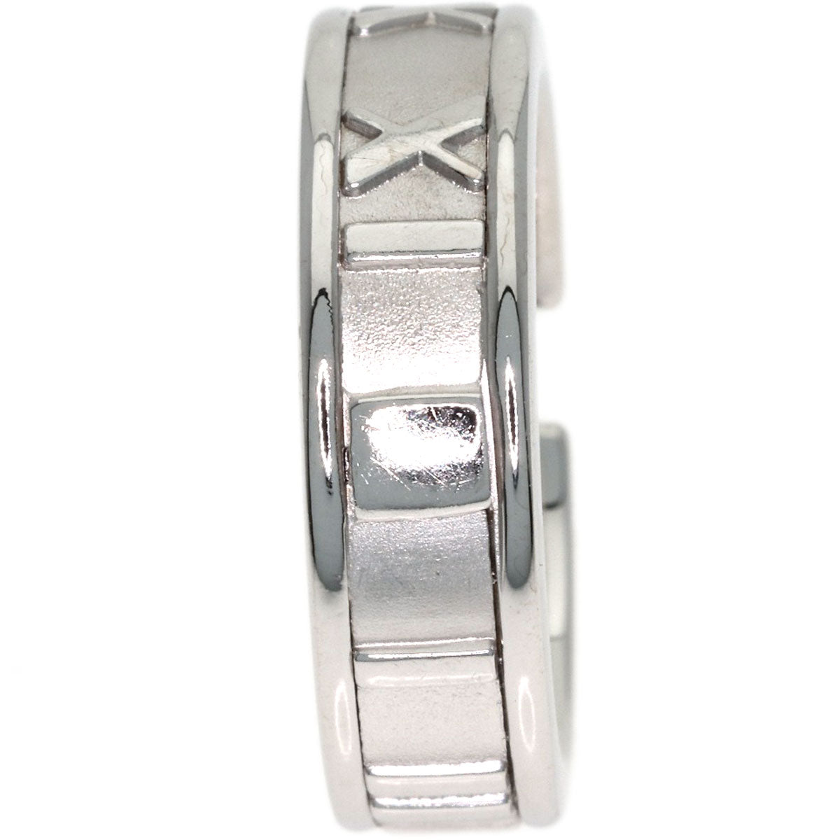 TIFFANY&Co. Atlas Diamond Ring K18 White Gold Ladies [Used]