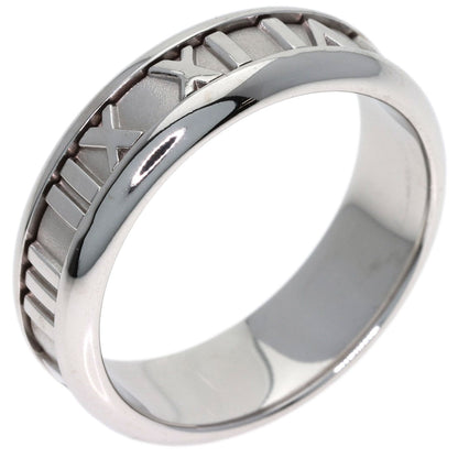 TIFFANY&Co. Atlas Ring K18 White Gold Ladies [Used]