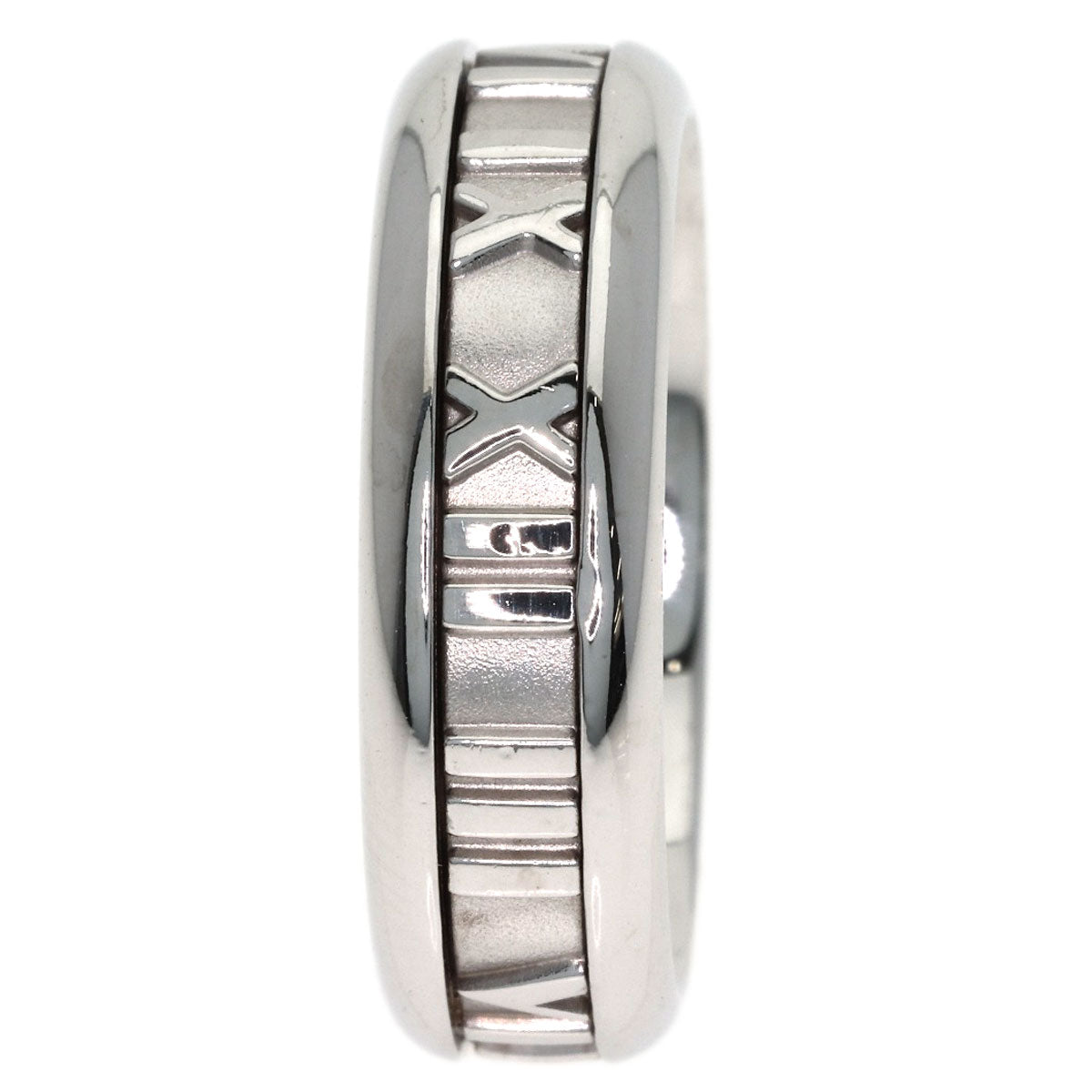 TIFFANY&Co. Atlas Ring K18 White Gold Ladies [Used]