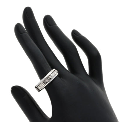 TIFFANY&Co. Atlas Ring K18 White Gold Ladies [Used]