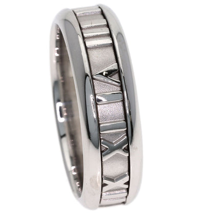 TIFFANY&Co. Atlas Ring K18 White Gold Ladies [Used]