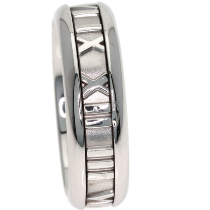 TIFFANY&Co. Atlas Ring K18 White Gold Ladies [Used]