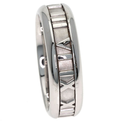 TIFFANY&Co. Atlas Ring K18 White Gold Ladies [Used]