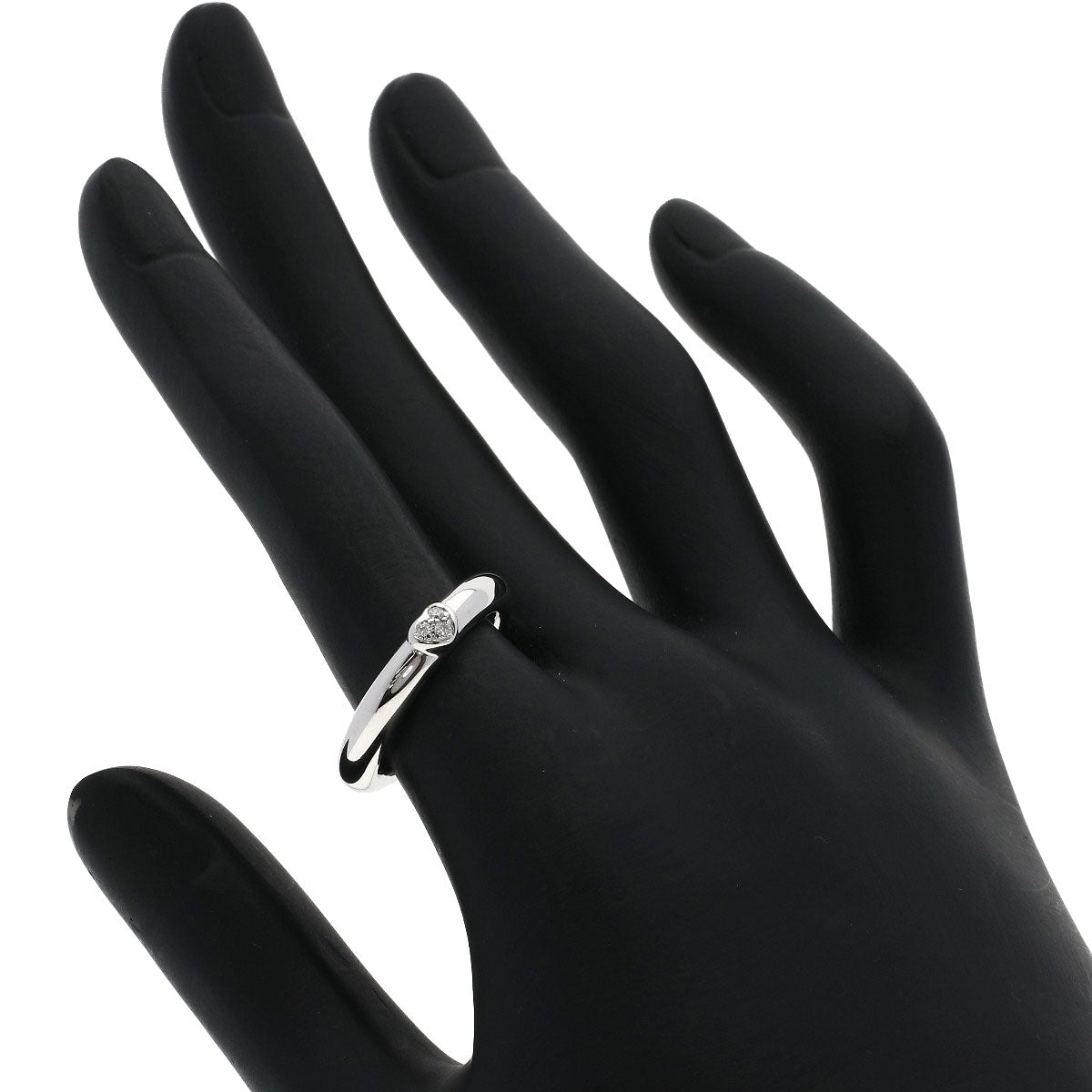 TIFFANY&Co. Friendship Diamond Ring K18 White Gold Ladies [Used]
