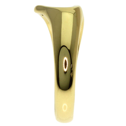 TIFFANY&Co. Open heart Ring K18 Yellow Gold Ladies [Used]